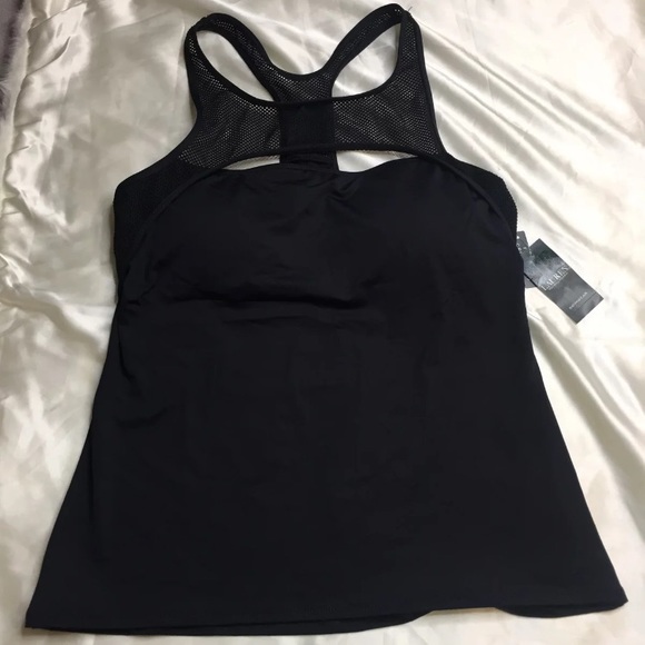 Lauren by Ralph Lauren Womens Mesh Tankini Top - Picture 5 of 8